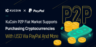 KuCoin P2P Fiat Market Now Supports Crypto Purchase Through PayPal USD Payments