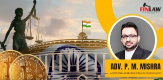 Finlaw Associates to Send Draft Cryptocurrency Guideline to Indian Govt as Neighborhood Demands for Clearness, Mr. Mishra Discusses