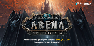 Fastest Crypto Trading Platform Reveals Phemex Trader’s Arena Contest with $2 Million Reward Swimming Pool