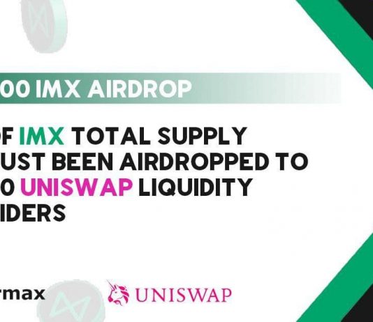 Impermax Airdropped 14 Million IMX Tokens to 35,000 Uniswap V2 Liquidity Companies