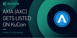 AXIA Coin’s Listing on KuCoin Continues Streak of High Need