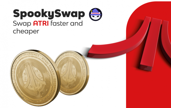 Blockchain Video Gaming Lovers Can Now Switch ATRI Tokens Faster And Cheaper Utilizing SpookySwap