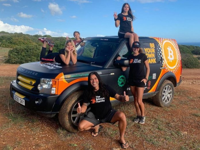 They put whatever they had into Bitcoin– now this household take a trip the world as ‘decentralised wanderers’