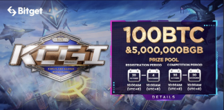 Bitget KCGI Trading Competitors Opens for Registration on 20, October with a Reward Swimming Pool of 100 BTC Bitget KCGI Trading Competitors Opens for Registration on 20, October with a Reward Swimming Pool of 100 BTC