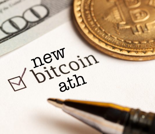 Bitcoin Rate Sets New All-Time High Above $65,000