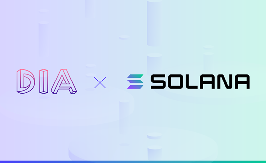 DIA Announces Yet Another Combination. This Time on Solana DIA Announces Yet Another Combination. This Time on Solana