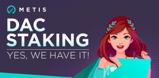 Layer-2 Ethereum Scaling Service Metis Presents DAC Staking Program Layer-2 Ethereum Scaling Service Metis Presents DAC Staking Program