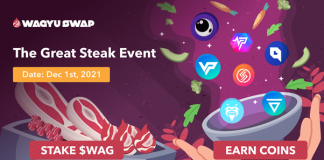 WagyuSwap’s $WAG Staking Lets Users Earn Their Favorite Crypto Assets by means of The Fantastic Steak