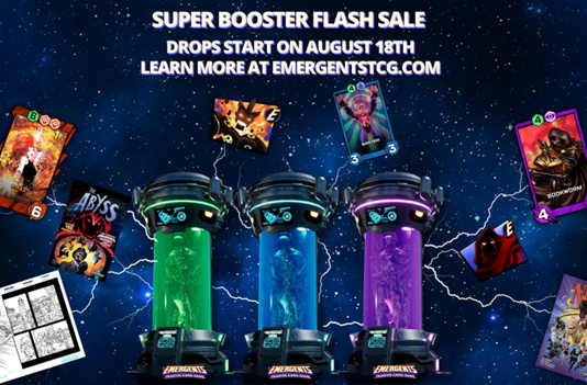 Emergents TCG Formally Relocate To Public Beta With The Special ‘Super Booster’ Load Flash Sale