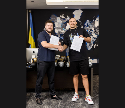 Oleksandr Usyk Partners Up With The QMALL Crypto Exchange Ahead Of His Approaching Match With Anthony Joshua