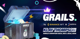 Web3 Health Platform Amino Commemorates Historical Profession of Four-Time NBA Champ Klay Thompson in Inaugural Drop of the GRAILS NFT Collection