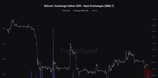 Bitcoin Bearish Sign: Lengthy-Time period Holders Deposit To Exchanges