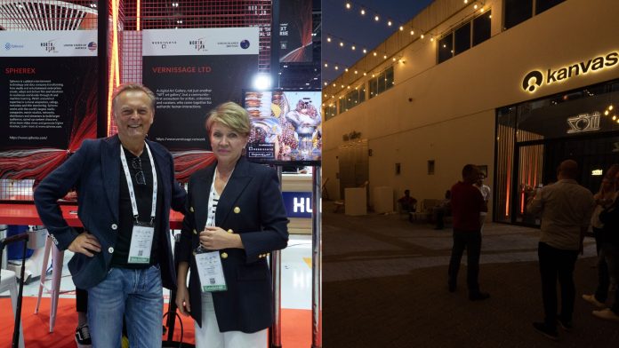 Vernissage at kanvas: First Viewing of Immersive NFTs