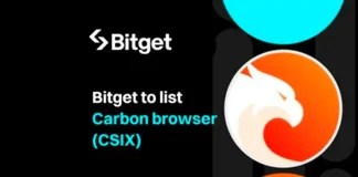 Carbon Web3 Browser (CSIX) Now Buying and selling on Bitget