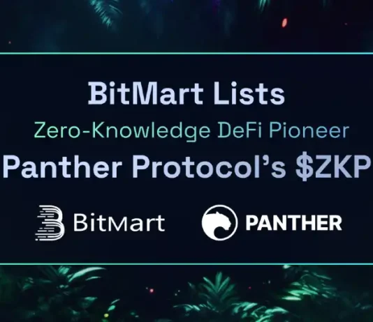 BitMart Lists Zero-Information DeFi Pioneer Panther Protocol’s $ZKP