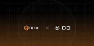 Core Chain Companions With D3 To Apply For .core High-Stage Area
