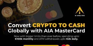 AI Evaluation Launches The AIA Mastercard – The Way forward for Crypto-Fiat Transactions AI Evaluation Launches The AIA Mastercard – The Way forward for Crypto-Fiat Transactions