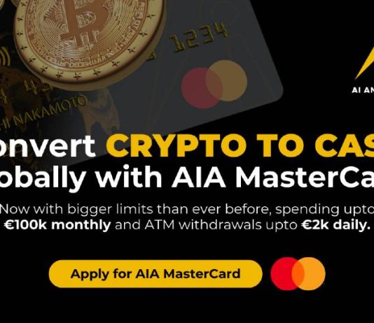 AI Evaluation Launches The AIA Mastercard – The Way forward for Crypto-Fiat Transactions