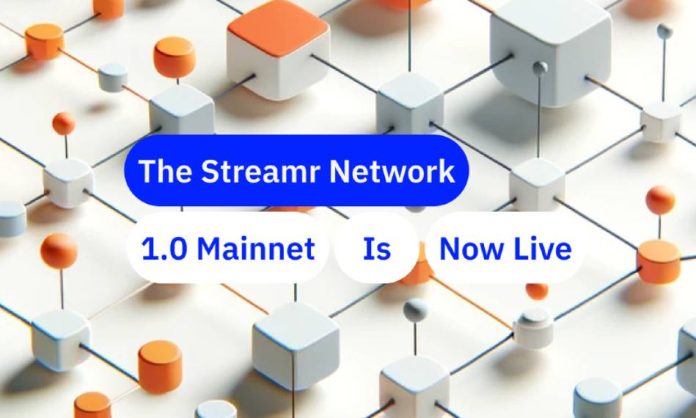Streamr Community 1.Zero Mainnet Launches, Fulfilling the 2017 Roadmap’s Imaginative and prescient of Decentralized Information Broadcasting