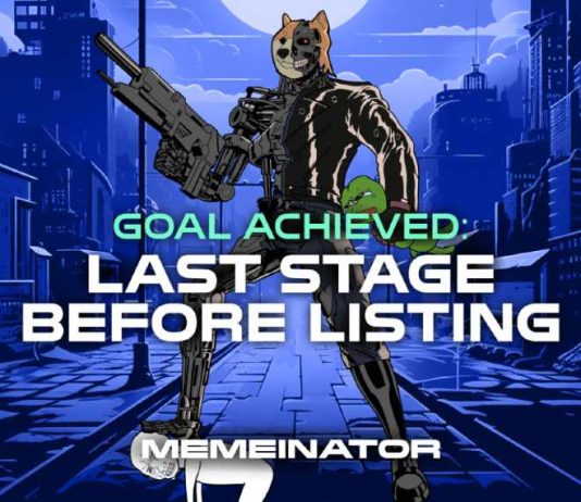 Memeinator Presale Enters Into Remaining Stage With Over 96% Tokens Bought