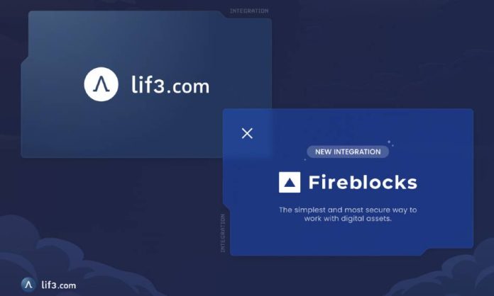 LIF3.com integrates Fireblocks to raise security and safety in next-generation shopper DeFi