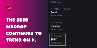 DED Traits on Twitter After Memecoin Snapshot Announcement DED Traits on Twitter After Memecoin Snapshot Announcement