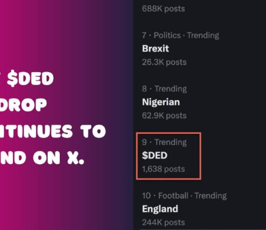 DED Traits on Twitter After Memecoin Snapshot Announcement