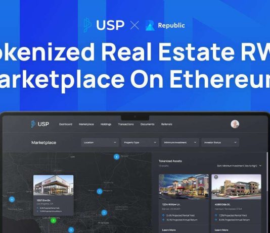 Ethereum-Primarily based Tokenized Actual Property Platform USP Launches On Republic