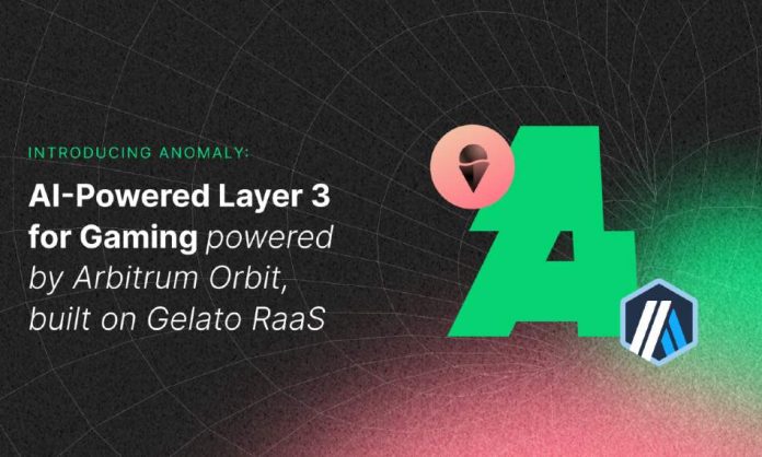 Introducing Anomaly: AI-Powered Layer Three for Gaming powered by Arbitrum Orbit, constructed on Gelato RaaS