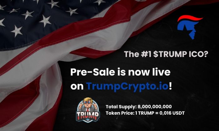 TrumpCrypto.io Launches $TRUMP Coin with Give attention to Social Influence and Sensible Makes use of