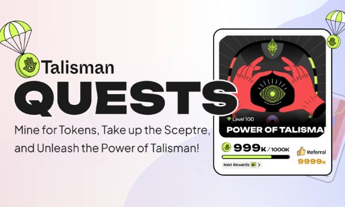 Talisman Pockets Launches Quests App to Gamify Customers’ Rewards Expertise in Polkadot and Ethereum