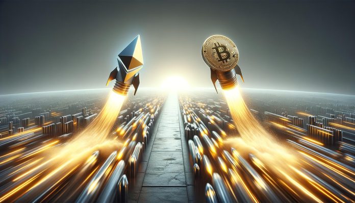Ethereum Outperforms Bitcoin: Jumps Amid Market Divergence