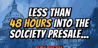 SOL Meme and PolitiFi Colossus, Solciety Raises $300ok in Beneath 48 Hours SOL Meme and PolitiFi Colossus, Solciety Raises $300ok in Beneath 48 Hours