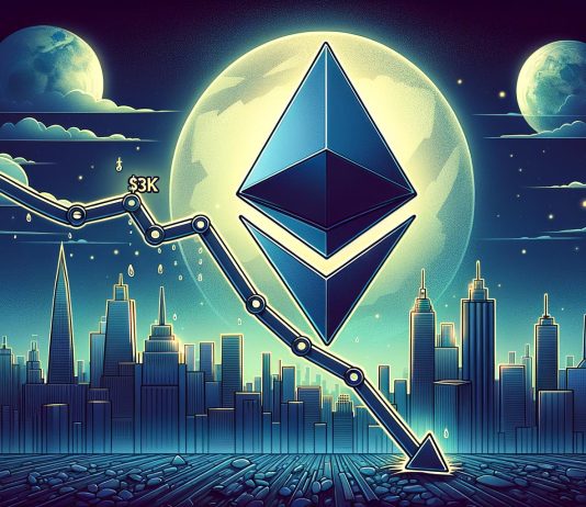 Ethereum Settles Under $3K: Bearish Sentiment Factors to Deeper Decline