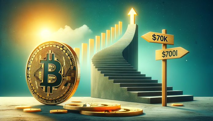Bitcoin Worth On The Rise: Is The $70Okay Mark Inside Attain?