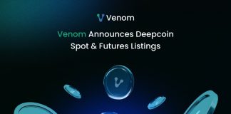 Venom Declares Deepcoin Spot & Futures Listings Venom Declares Deepcoin Spot & Futures Listings