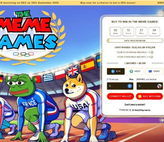 The Meme Video games – Official Olympic Meme Video games ICO Blast Off With $130Okay Raised In 24 Hours!