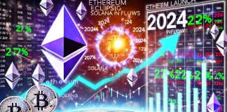 Ethereum Eclipses Solana In 2024 Inflows Amid Hype For Upcoming ETF Launch