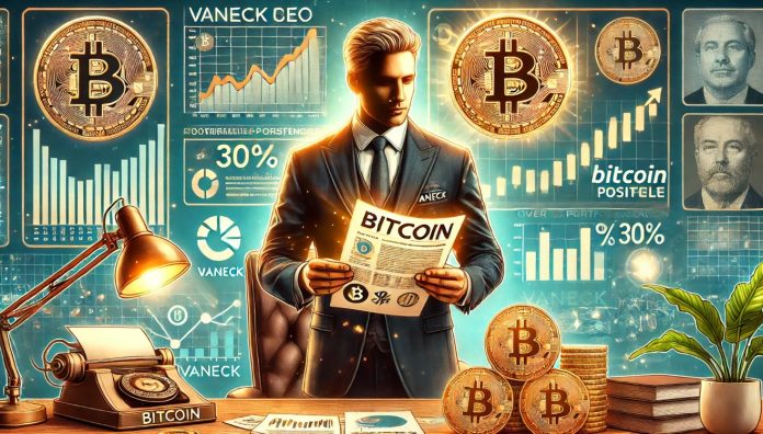 VanEck CEO Owns ‘Manner Over 30%’ In Bitcoin, Asset Supervisor Sees $2.9M Worth By 2050