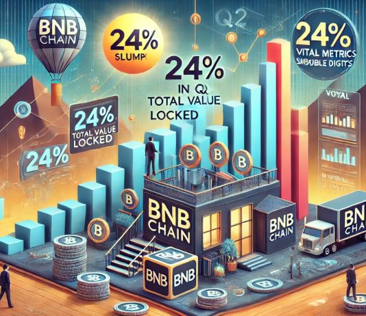 BNB Chain TVL Slumps 24% In Q2, But Important Metrics Surge In Double Digits