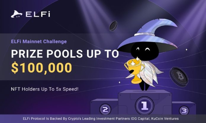 ELFi Protocol, a DEX Derivatives Platform, Formally Launched with a $100,000 Airdrop Occasion