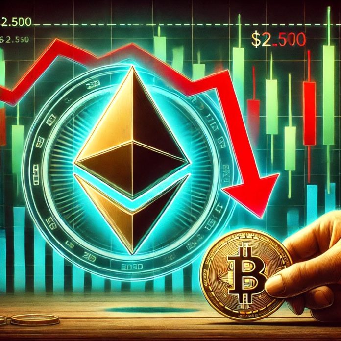 Ethereum Falls Under $2,500: Analysts Eye Potential Rebound At These Ranges Ethereum Falls Under $2,500: Analysts Eye Potential Rebound At These Ranges