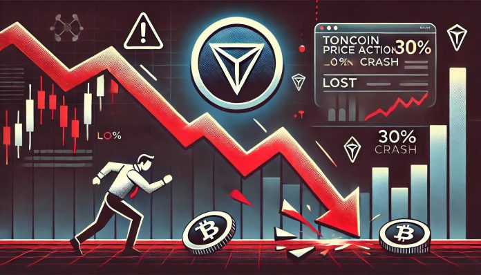 Toncoin (TON) Value Motion Alerts 30% Crash After Dropping A Key Stage