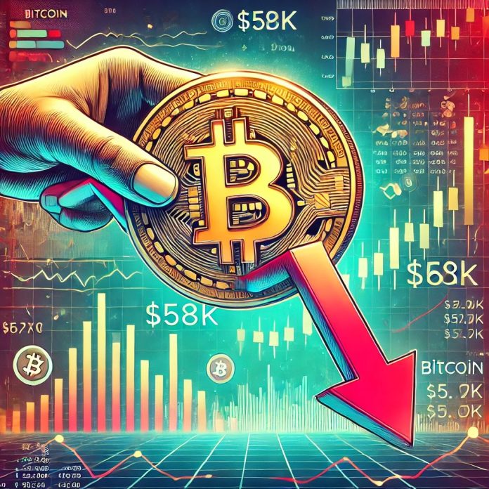 Bitcoin Value Drops Under $58Okay Once more, BTC To Make A Comeback Says Key Metric