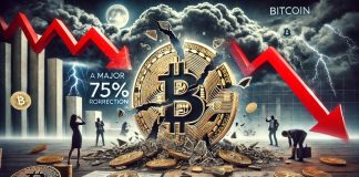 Essential Bitcoin Indicator: Analyst Foresees Main 75% Correction Forward