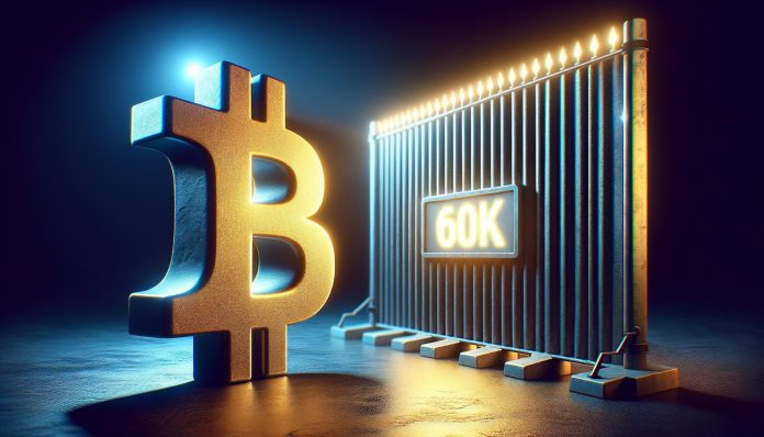 Bitcoin Worth Eyes Additional Features Towards $60Okay: Can It Break Via?