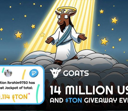 $GOATS: A Mini-Recreation Phenomenon, Huge Airdrop, Enormous Consumer Base, and Main $TON Rewards