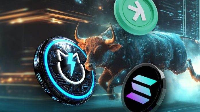 Solana Spikes 12.9% and Kaspa Up 250% in One Yr whereas JetBolt Presale Smashes $170,000