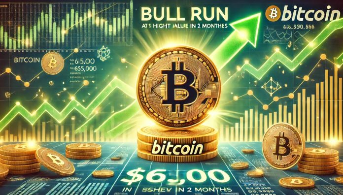 Bitcoin Peaks At Highest Worth In 2 Months Above $65,000: Bull Run Predictions