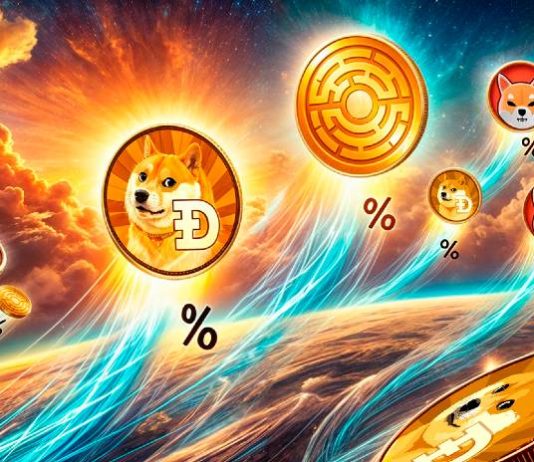 Meme Cash Rally: Dogecoin 6%, SHIB 14%; MTAUR Presale Heating Up